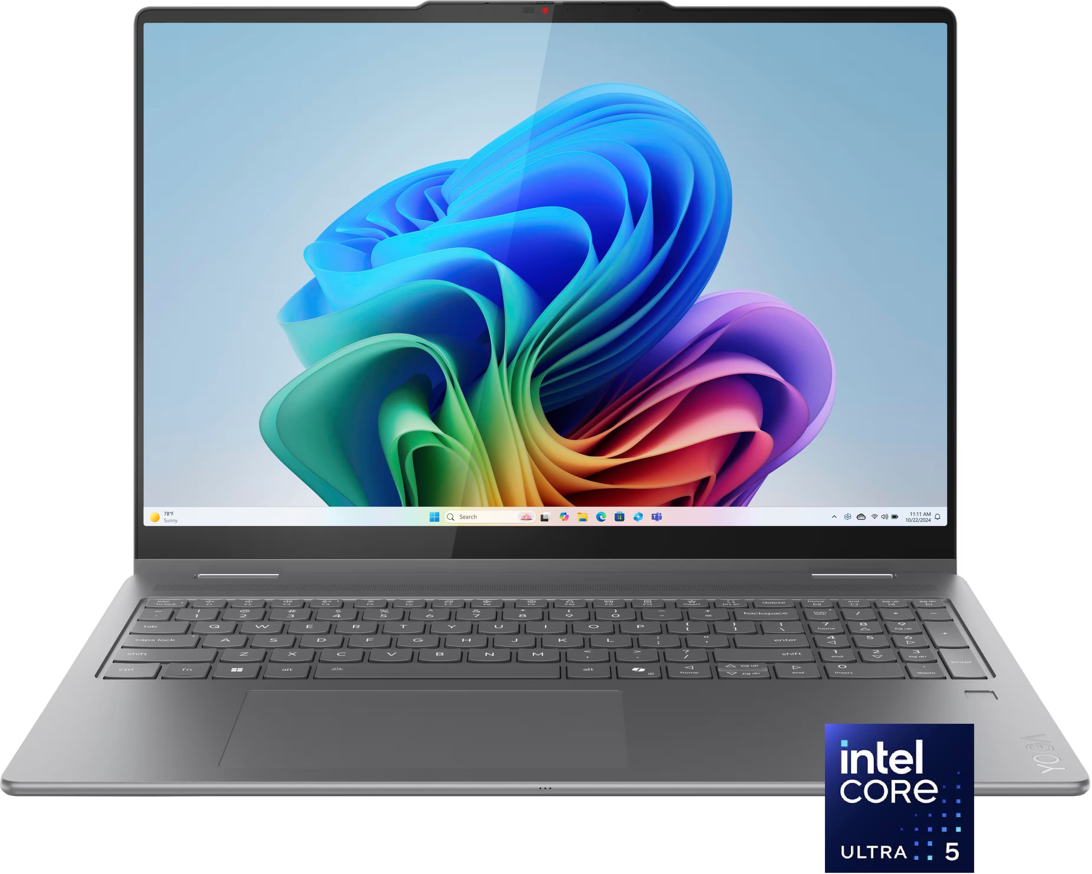 Lenovo - Yoga 7i 2-in-1 - Copilot+ PC - 16" 2K Touchscreen Laptop - Intel Core Ultra 5 Processor 2024 - 16GB Memory - 512GB…