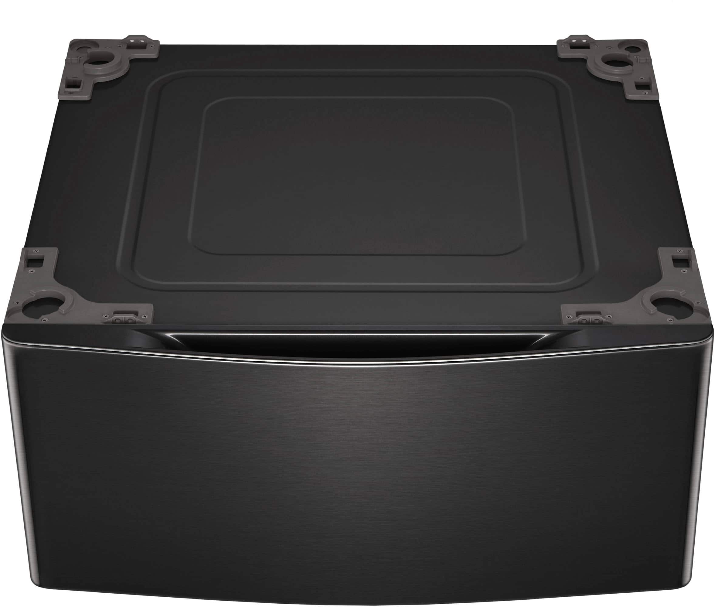LG - 29" Laundry Pedestal With Storage Drawer - Black Steel product image
