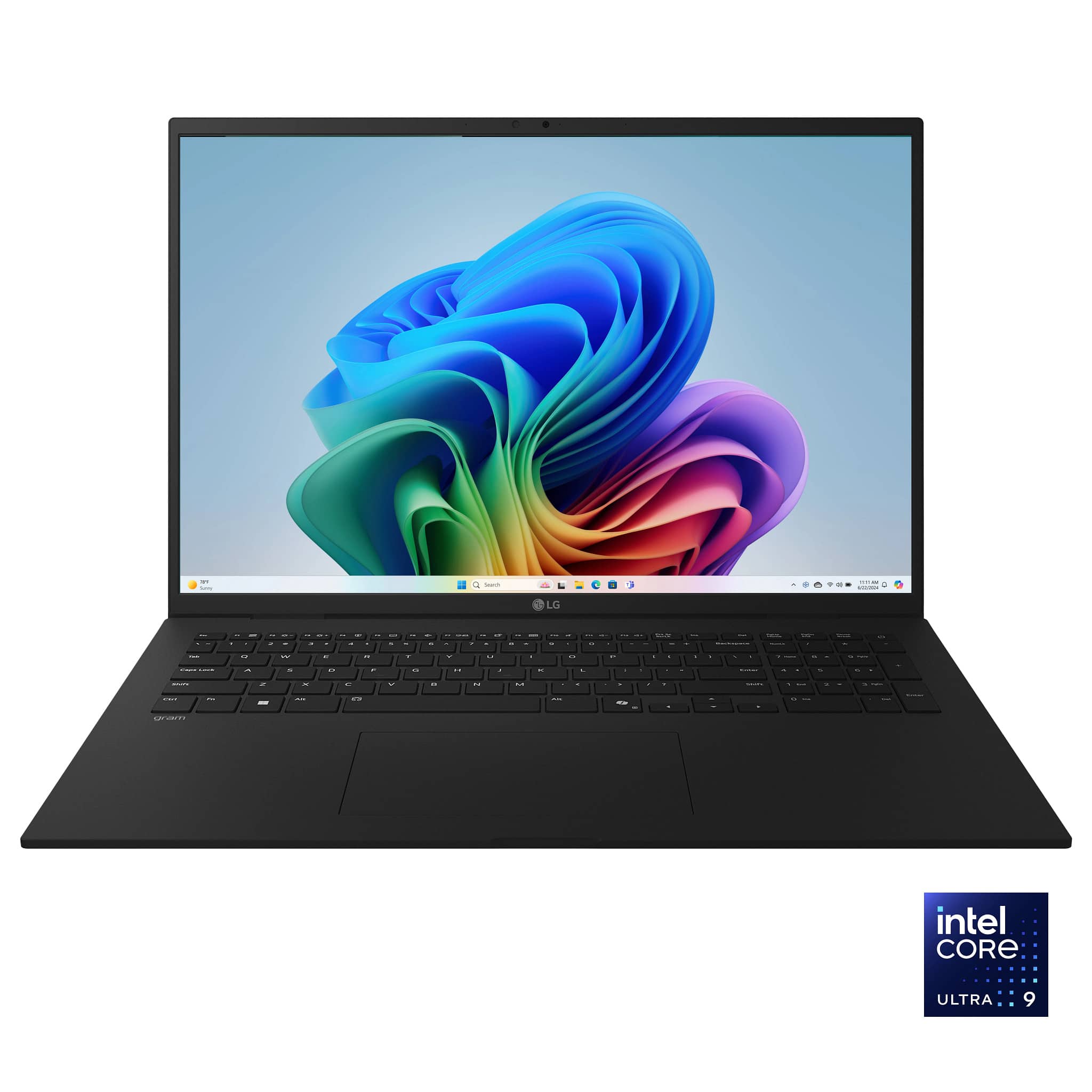 LG - gram 17" Touch Screen Laptop - Copilot+ PC - Intel Core Ultra 9 Series 2 with 32GB Memory - 1TB SSD - Obsidian Black pr…