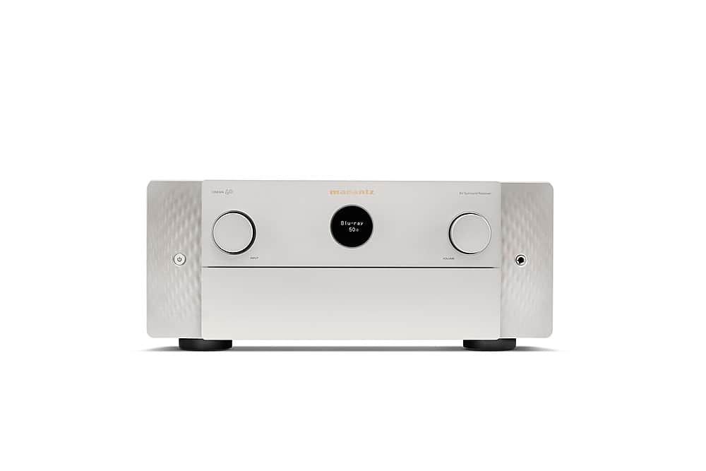 Marantz - Cinema 40 125W 9.4 Ch Bluetooth Capable with HEOS and Dolby Atmos 8K Ultra HD A/V Home Theater Receiver with Alexa…