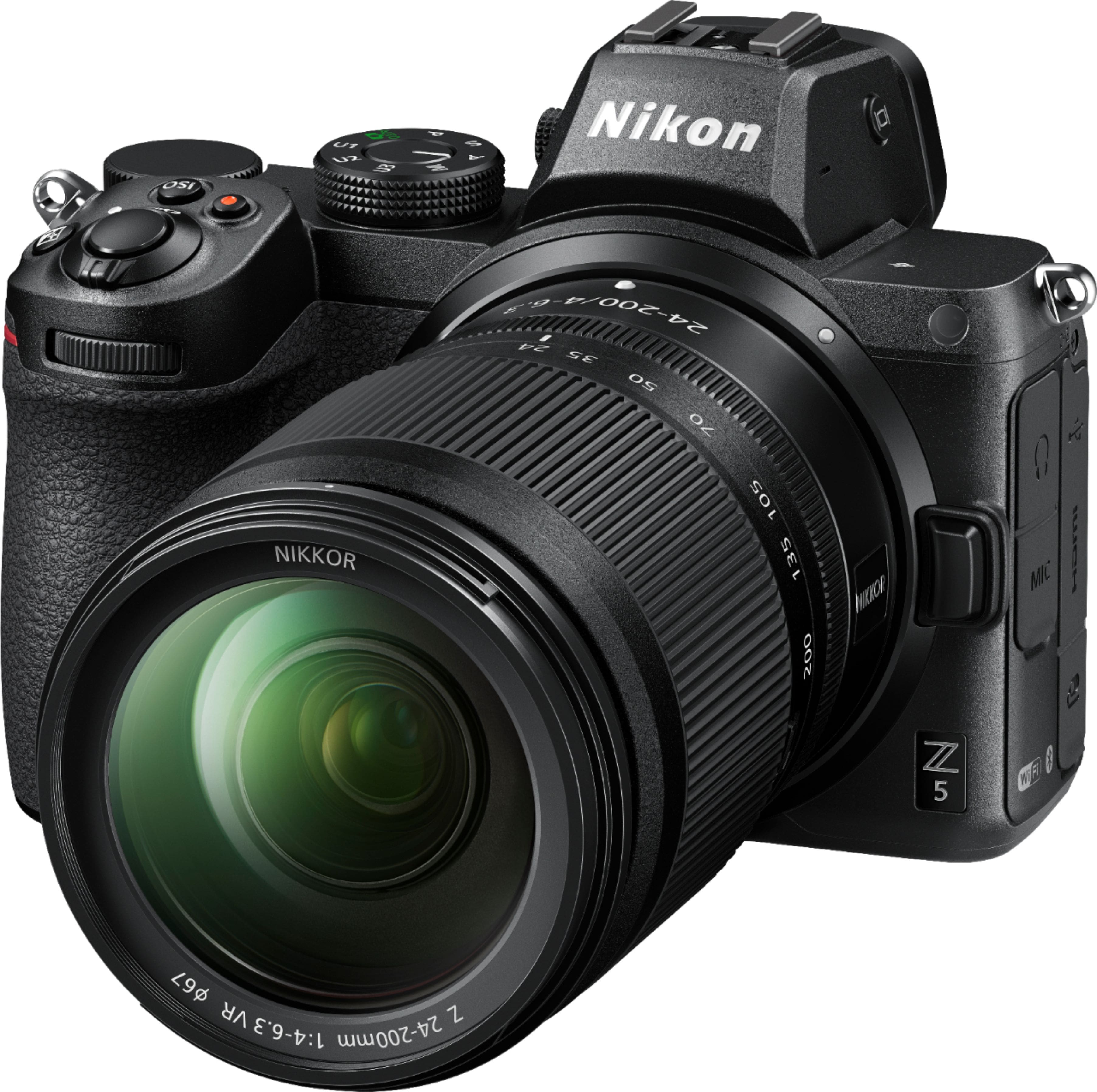 Nikon - Z 5 w/ NIKKOR Z 24-200mm f/4-6.3 VR - Black product image