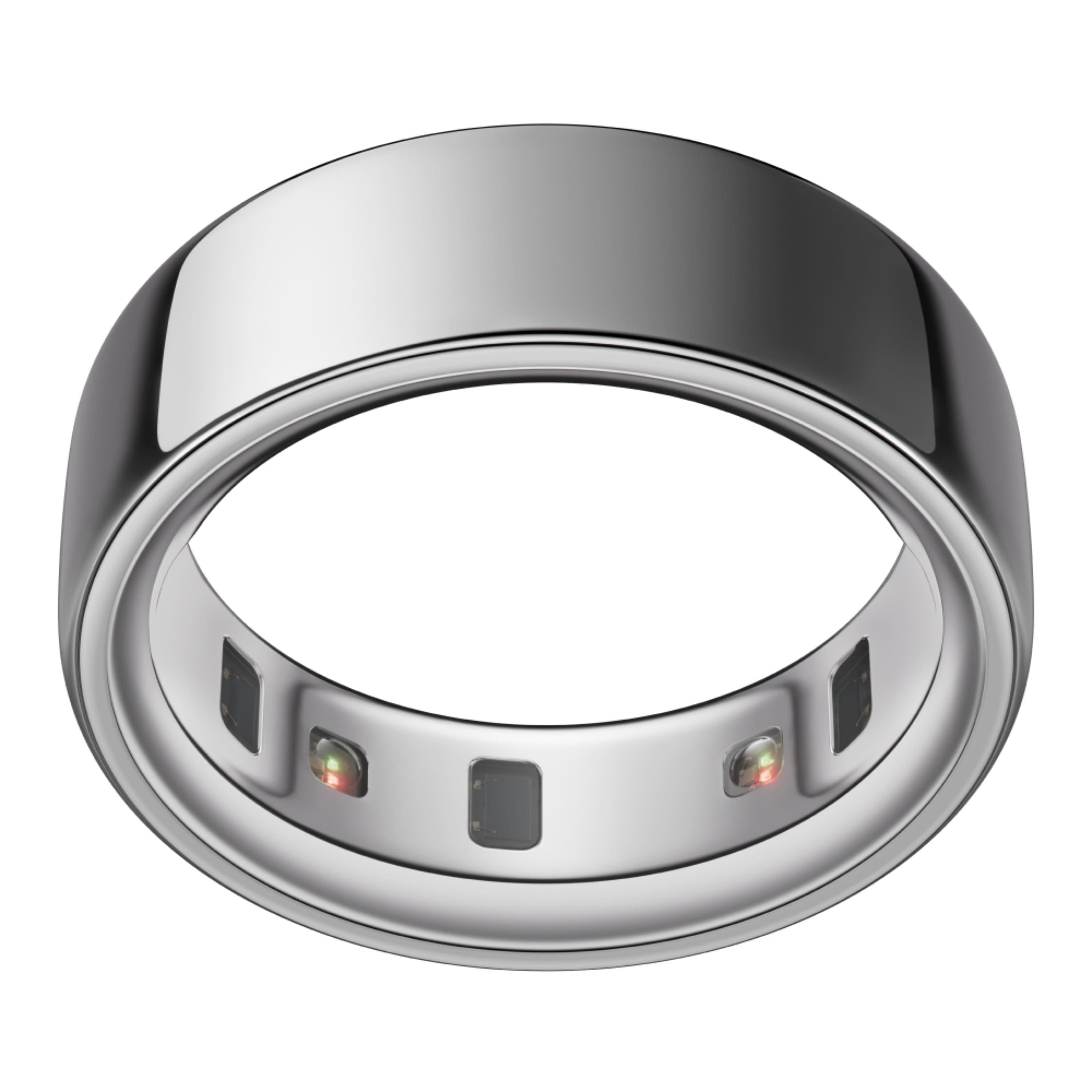 Oura - Ring 4 - Smart Ring - Size Before You Buy with OR4 Sizing Kit - Size 13 - Silver - (2024) product image