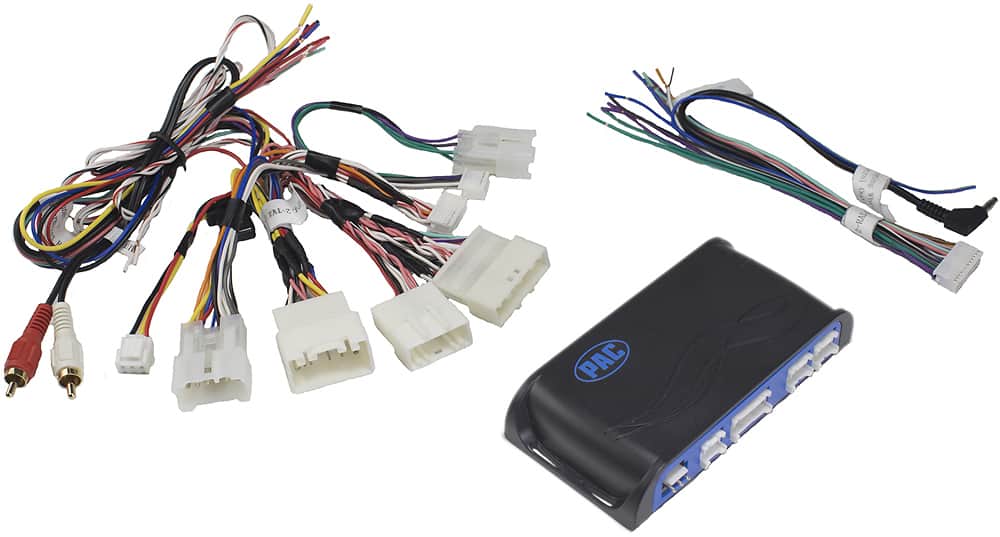 PAC - Radio Replacement and Steering Wheel Control Interface for Select Toyota, Lexus, and Scion Vehicles - Black/Blue produ…