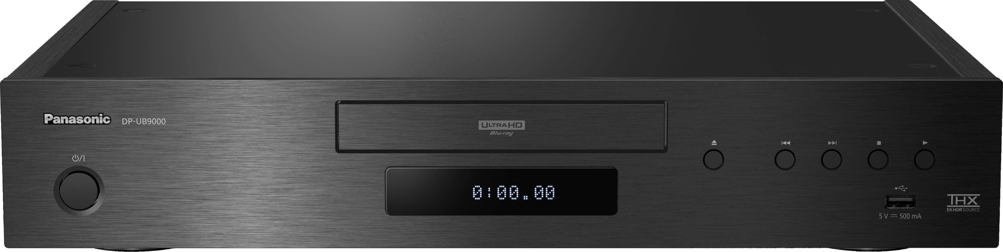 Panasonic - 4K Ultra HD Streaming Blu-ray Player with HDR10+ & Dolby Vision Playback,THX Certified, Hi-Res Sound-DP-UB9000 -…