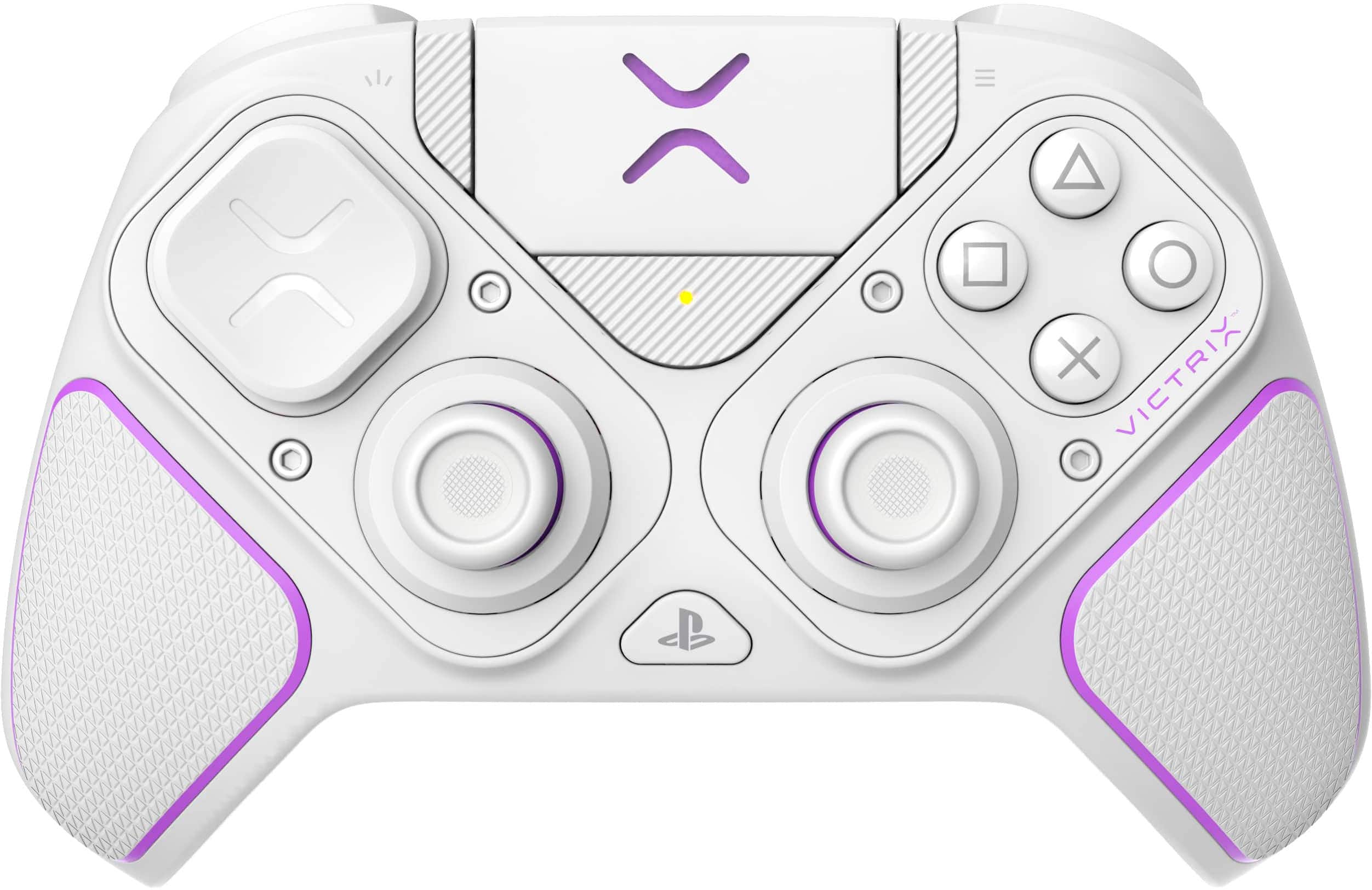 PDP - Victrix Pro BFG Wireless Controller for PS5, PS4, and PC, Sony 3D Audio, Modular Buttons/Clutch Triggers/Joystick - Wh…