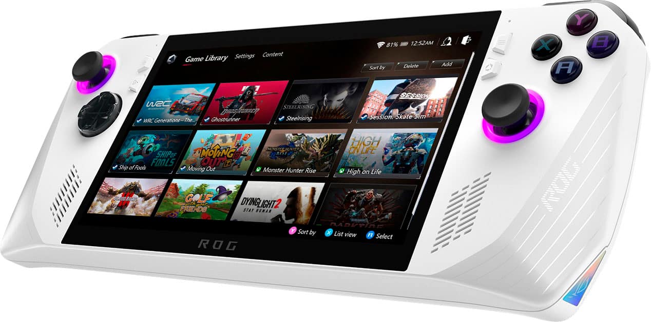 ROG Ally 7" 120Hz FHD 1080p Gaming Handheld - AMD Ryzen Z1 Extreme Processor - 512GB - Windows product image
