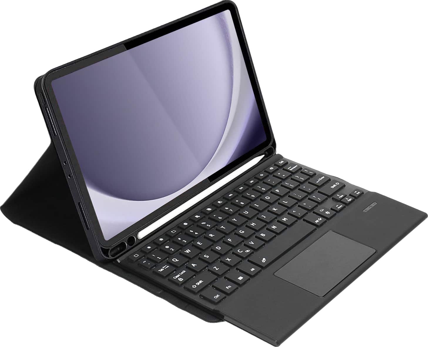 SaharaCase - Keyboard Case with Trackpad for Samsung Galaxy Tab A11+ & Tab A9+ 11" - ProTouch, 7-Color Backlit, Premium Keys…