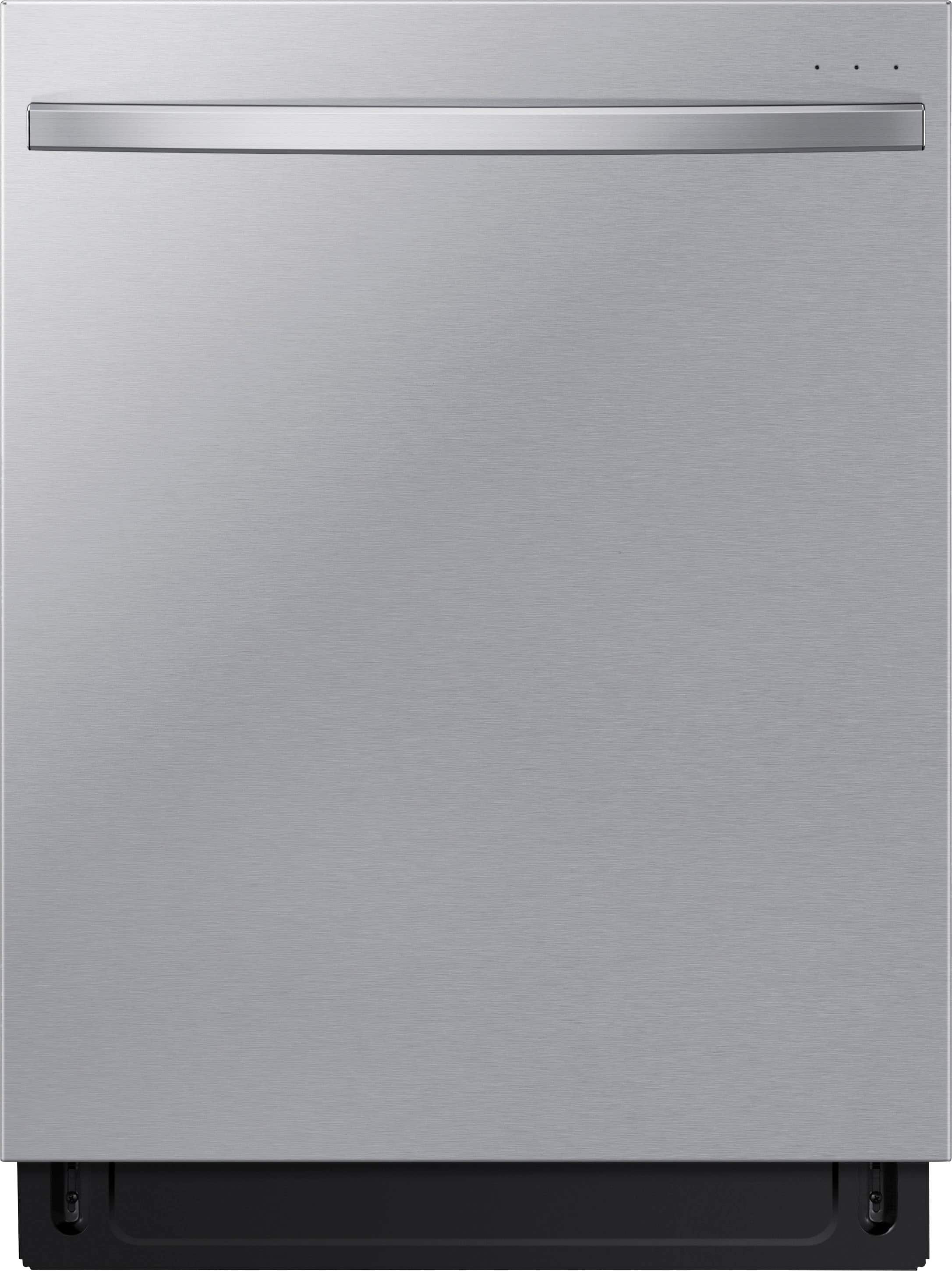 Samsung - 24" AutoRelease Dry Smart Built-In Stainless Steel Tub Dishwasher with 3rd Rack, StormWash, 46 dBA - Stainless Ste…