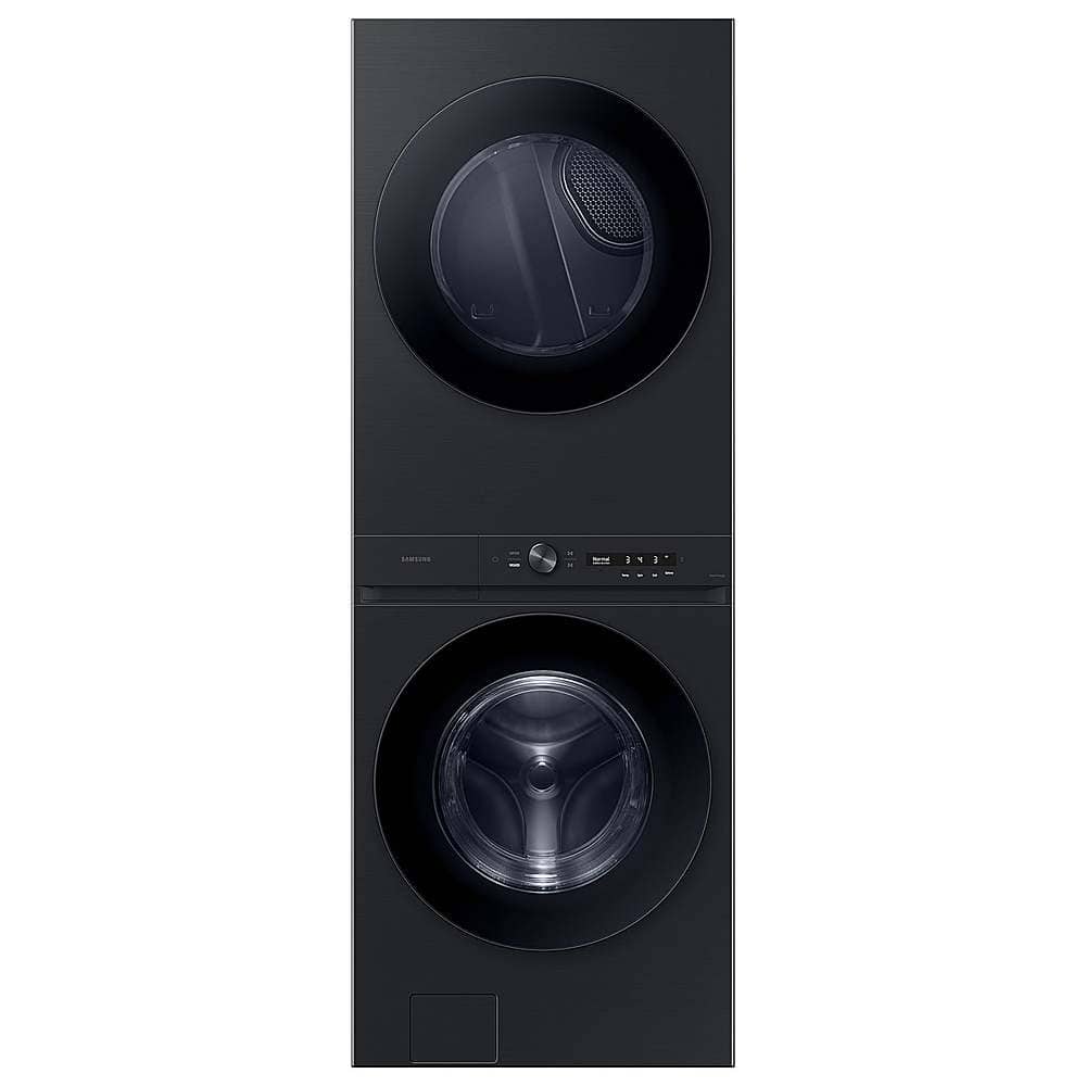 Samsung - 4.6 Cu. Ft. Washer with Flex Auto Dispense System and 7.6 Cu. Ft. Gas Dryer - Brushed Black product image