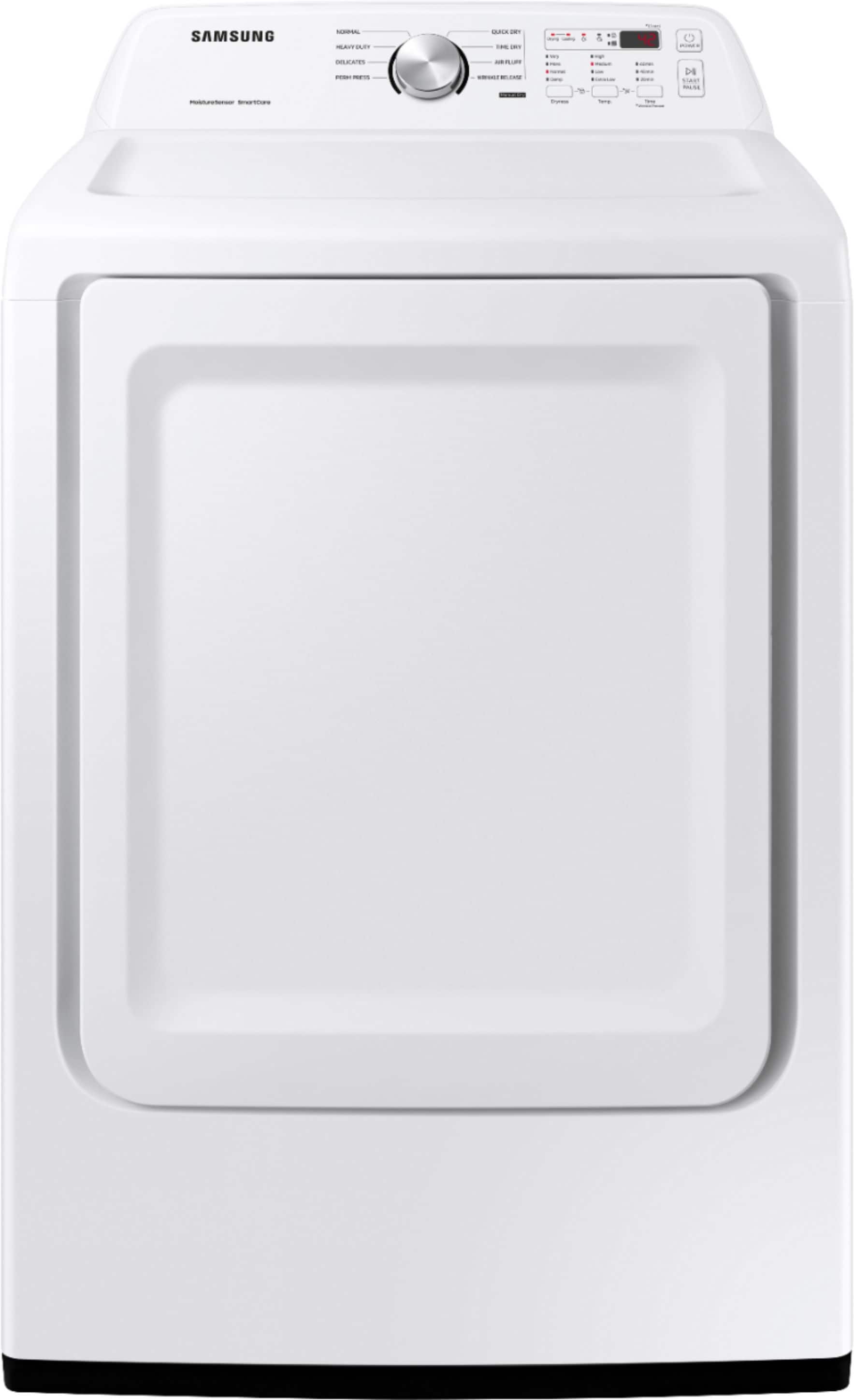 Samsung - 7.2 Cu. Ft. Electric Dryer with Sensor Dry - White product image