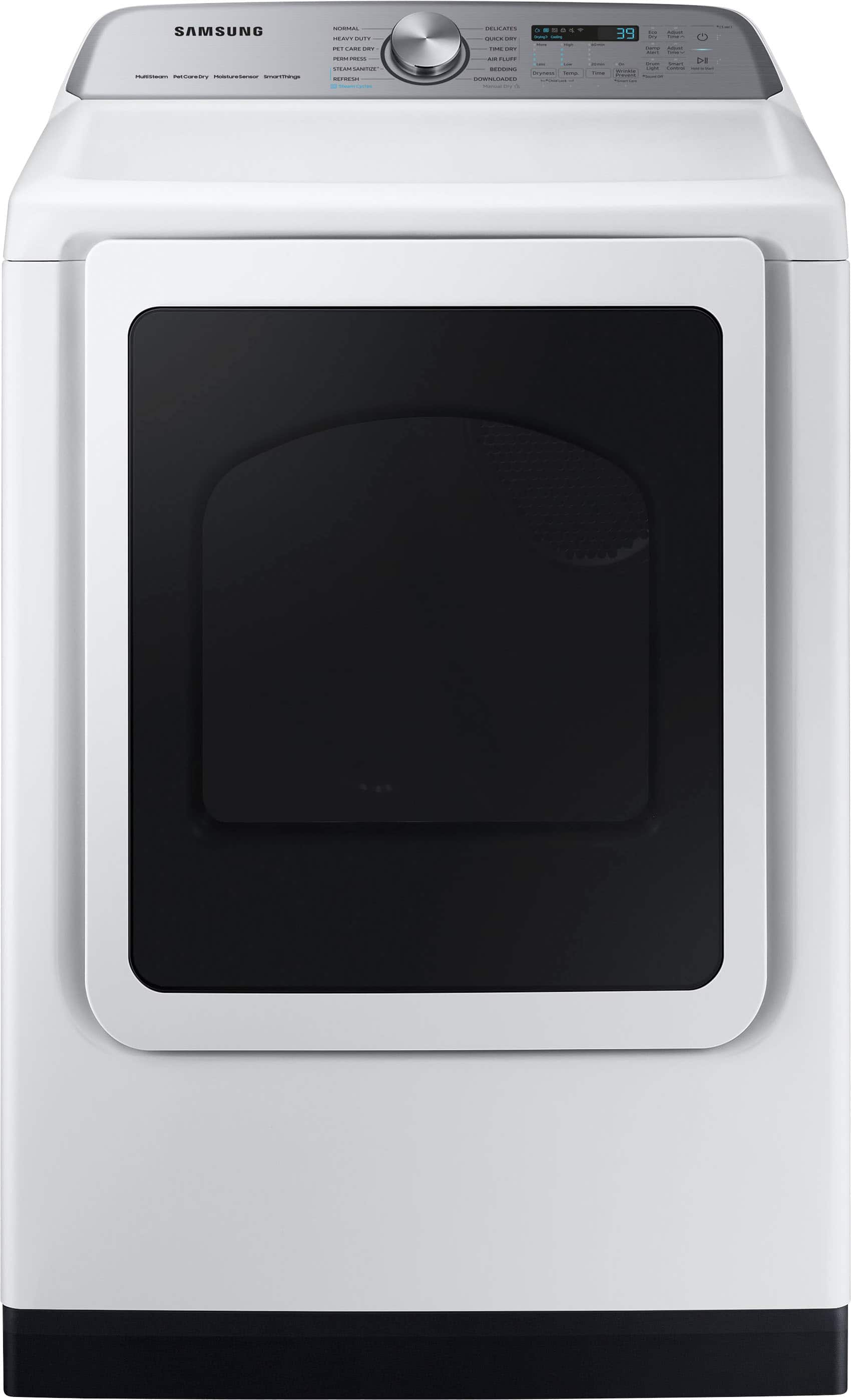 Samsung - 7.4 Cu. Ft. Smart Gas Dryer with Steam Sanitize+ - White product image