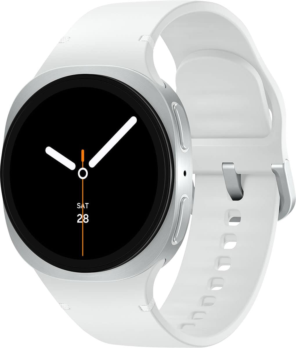 Samsung - Galaxy Watch8 Aluminum Smartwatch 40mm LTE - Silver - (2025) product image
