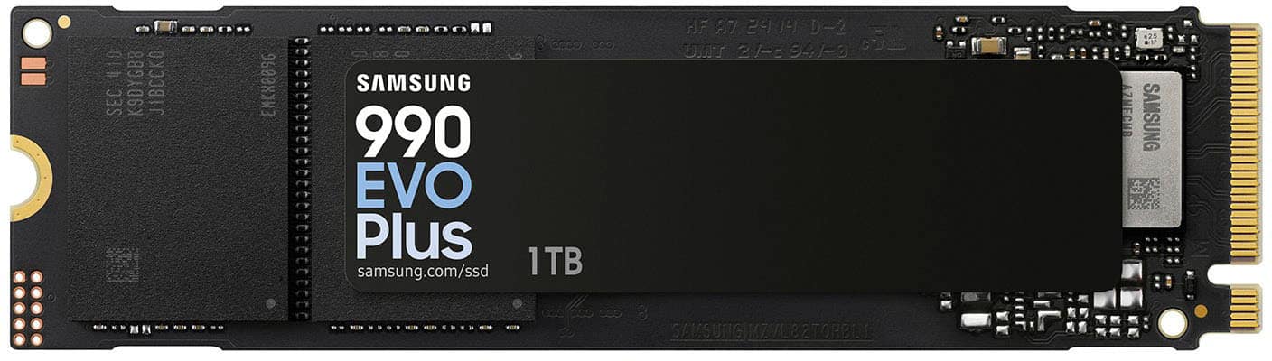 Samsung - Geek Squad Certified Refurbished 990 EVO PLUS SSD 1TB, PCIe Gen 4x4 | 5x2 M.2 2280, Speeds Up to 7,150 MB/s produc…