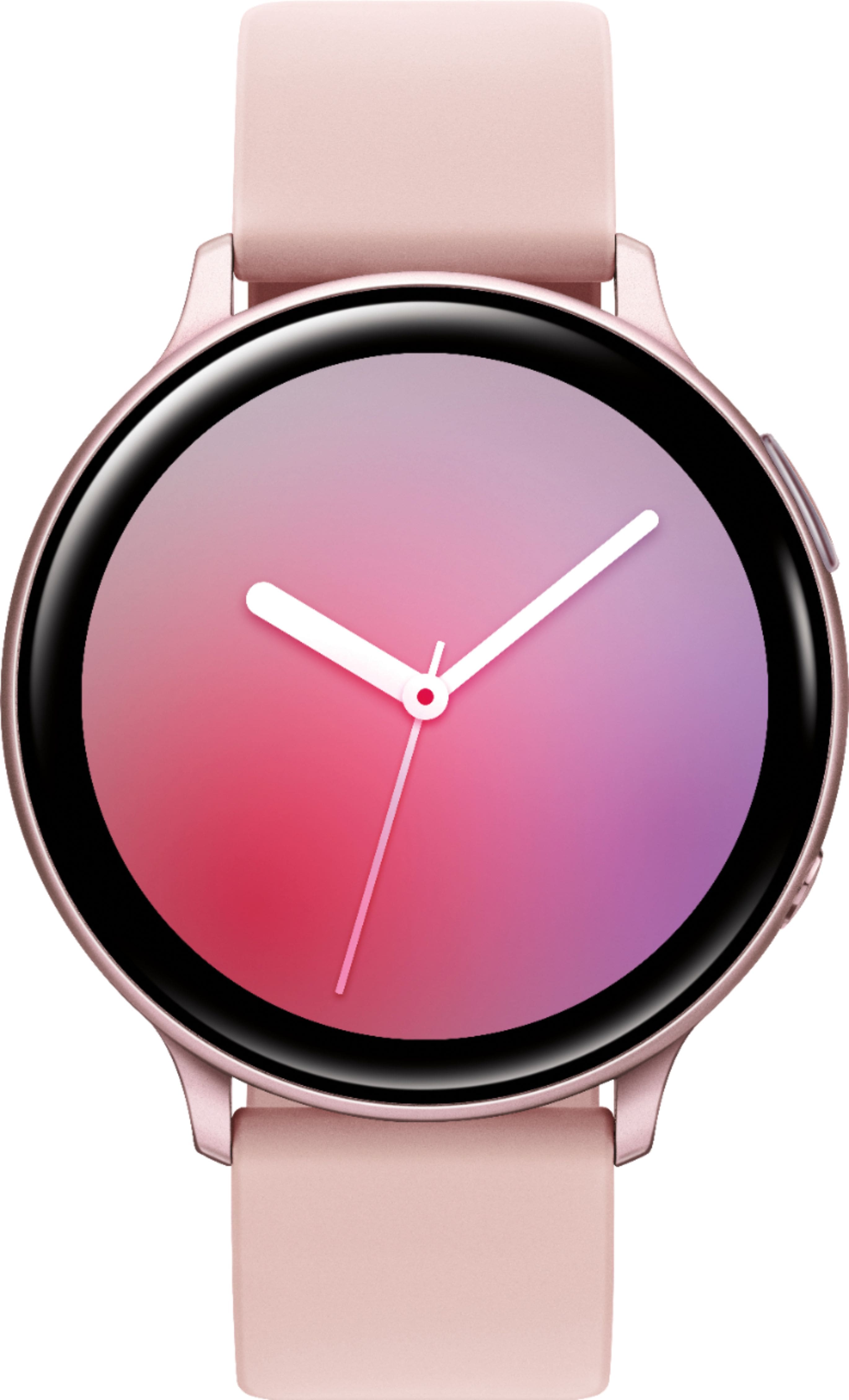 Samsung - Geek Squad Certified Refurbished Galaxy Watch Active2 Smartwatch 44mm Aluminum - Pink Gold - (2019) product image