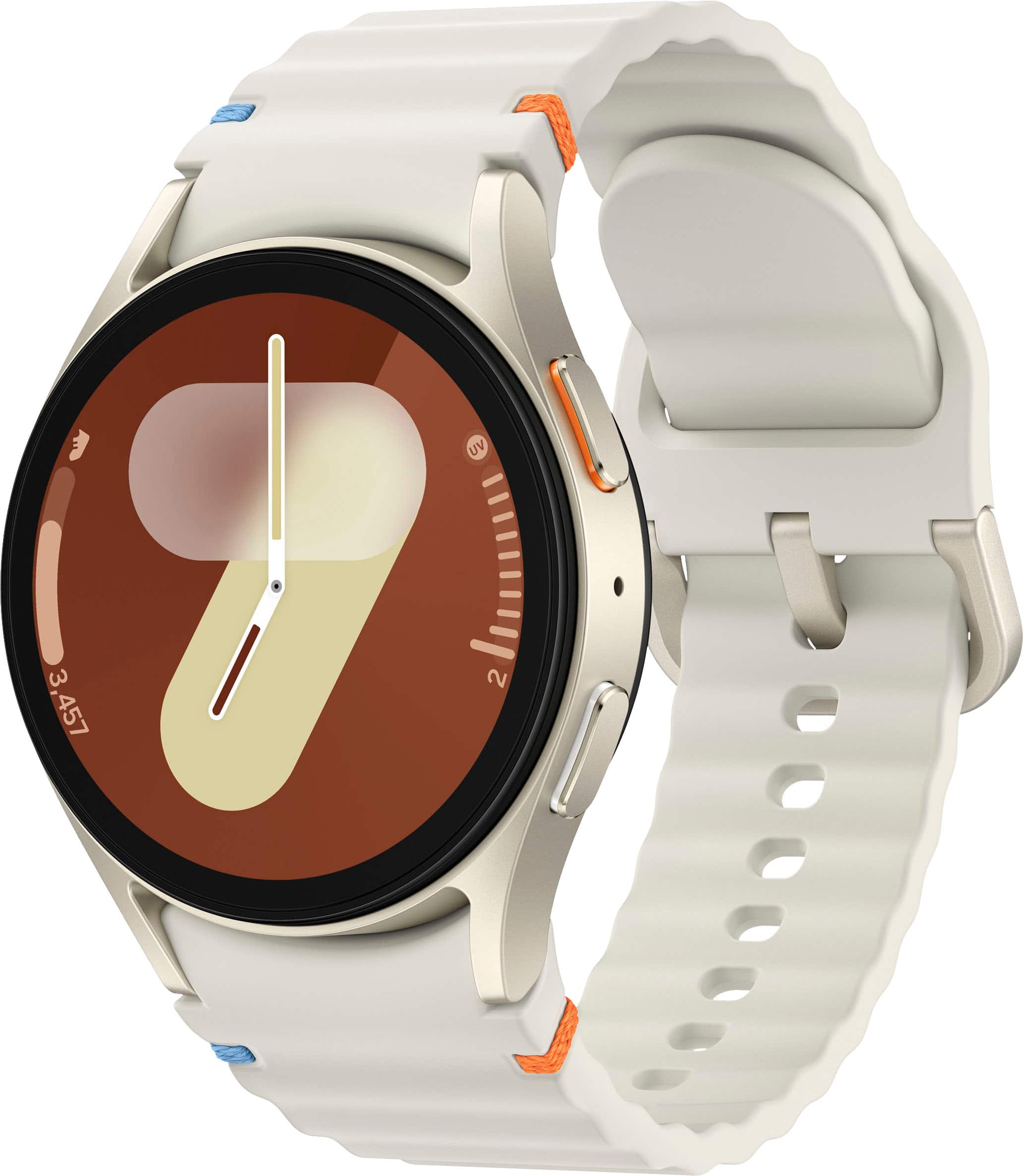 Samsung - Geek Squad Certified Refurbished Galaxy Watch7 Aluminum Smartwatch 40mm BT - Cream - (2024) product image
