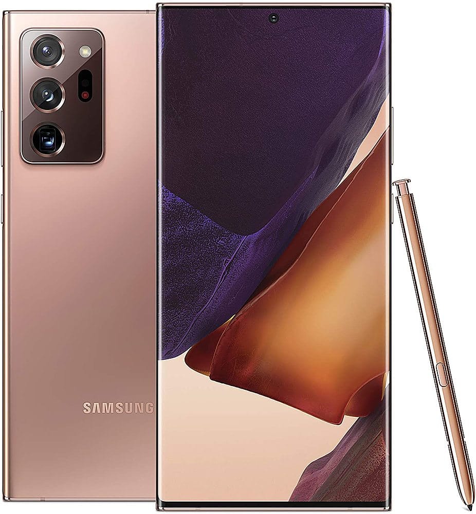 Samsung - Pre-Owned Excellent Galaxy Note20 Ultra 5G 128GB (Unlocked) - Mystic Bronze product image