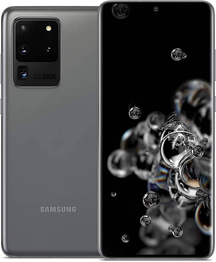 Samsung - Pre-Owned Excellent Galaxy S20 Ultra 5G 128GB (Unlocked) - Cosmic Grey product image