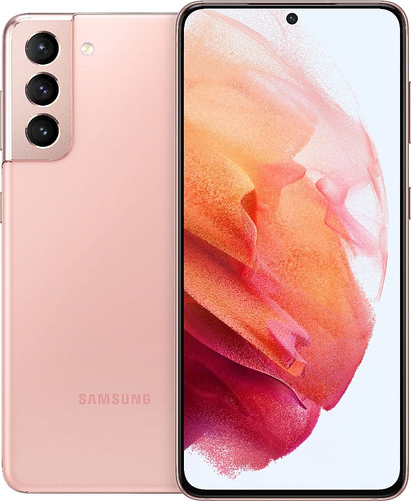 Samsung - Pre-Owned Excellent Galaxy S21 5G 128GB (Unlocked) - Phantom Pink product image