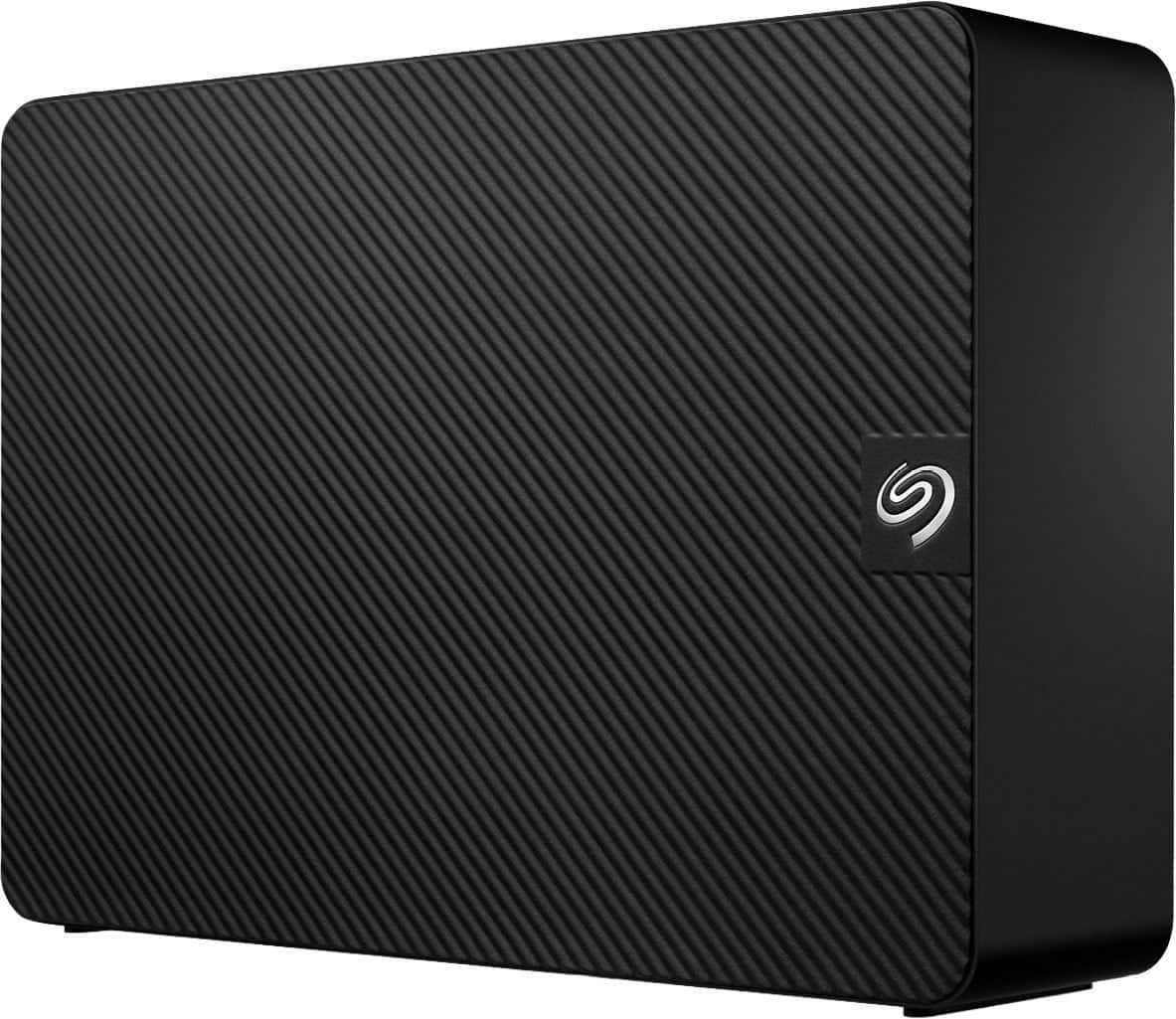 Seagate - Expansion 24TB External USB 3.0 Desktop Hard Drive with Rescue Data Recovery Services - Black product image
