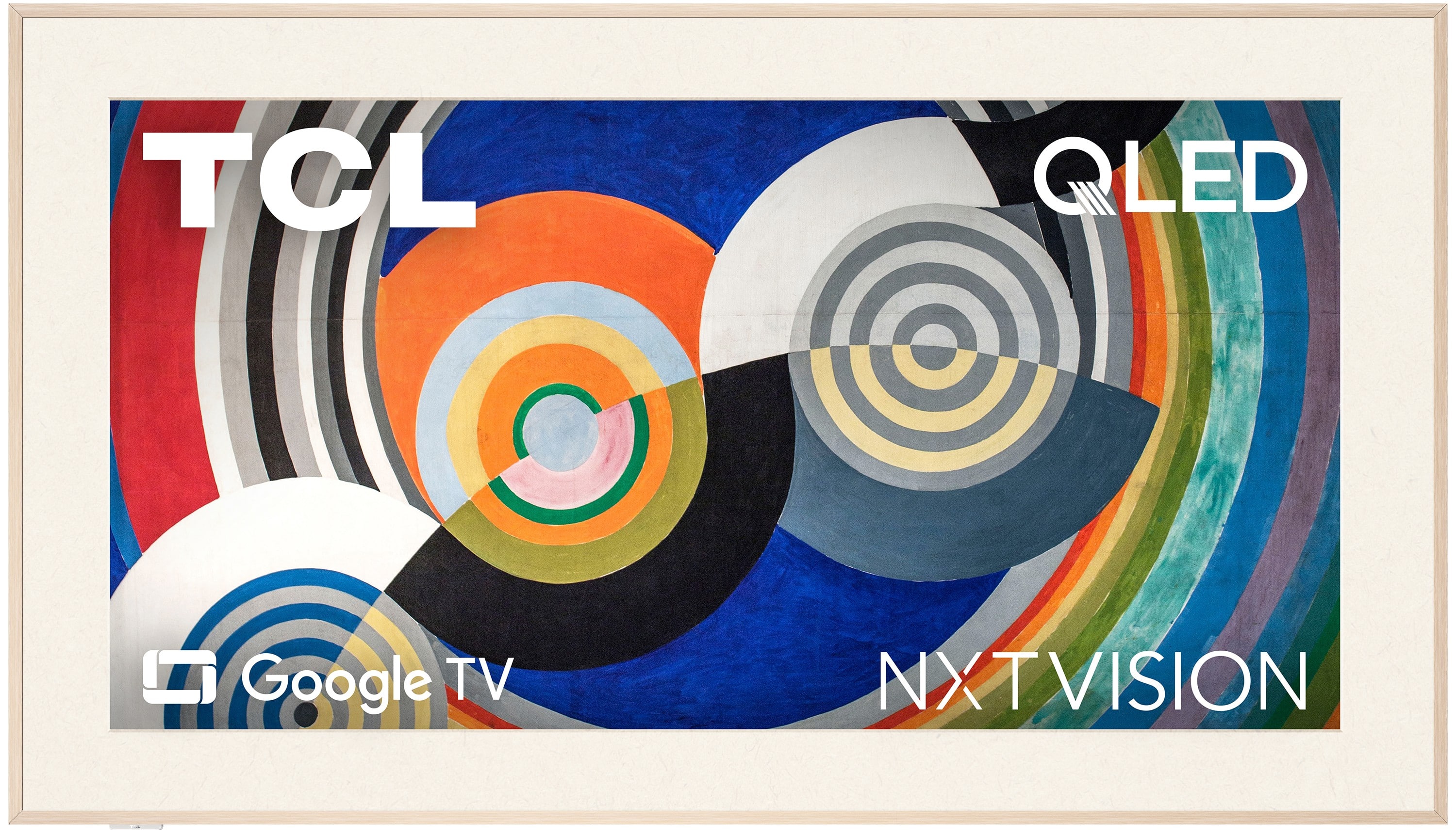 TCL - 85" Class A300W NXTVISION Series 4K QLED Lifestyle TV with Ultra Matte Screen and Flush Wall Mount (2024) product image