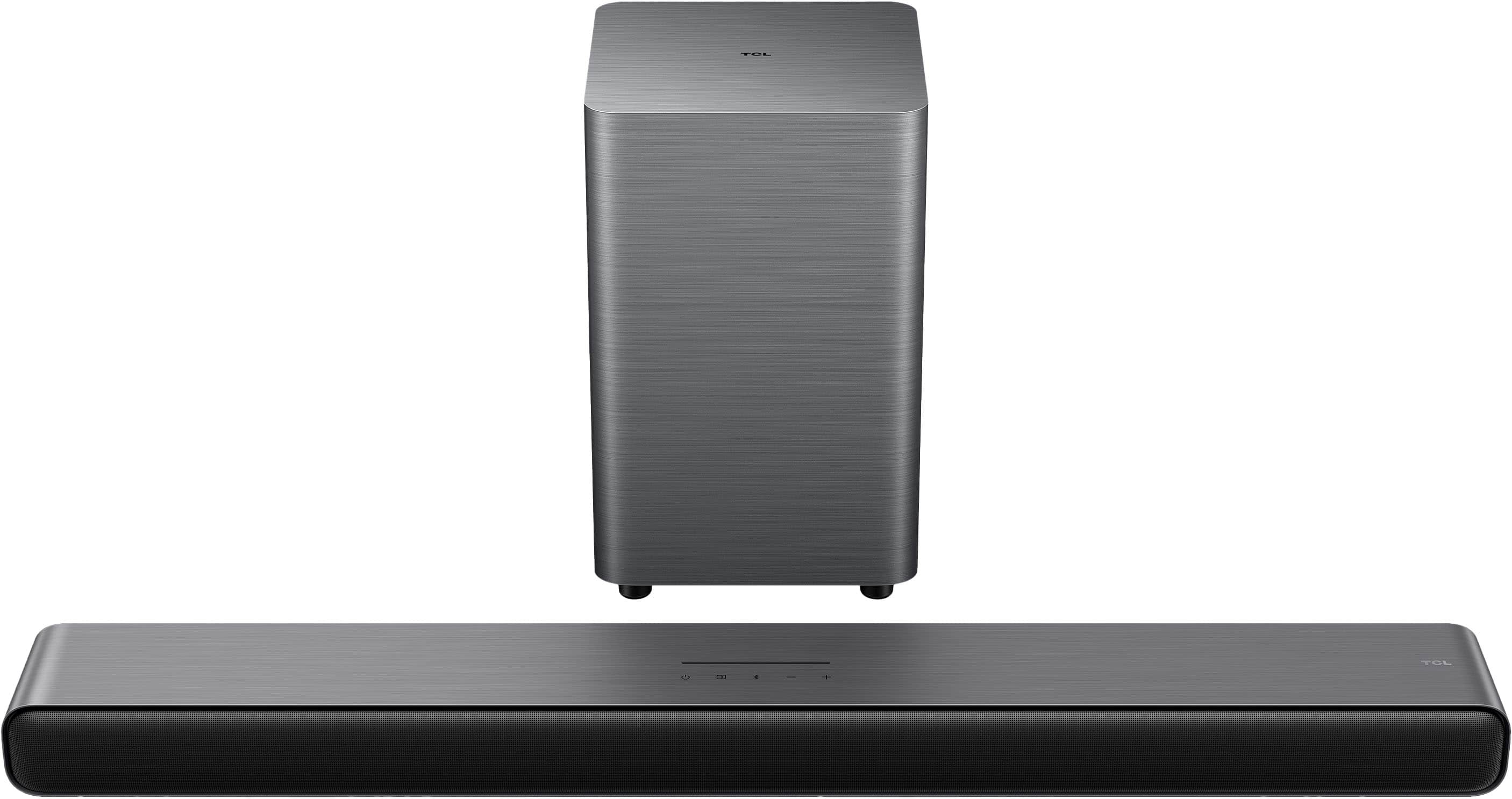 TCL - S55H 2.1 Channel S-Class Soundbar with Wireless Subwoofer, Dolby Atmos - Black product image