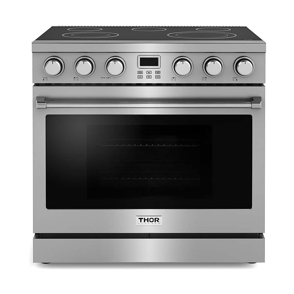 Thor Kitchen - 6.0 Cu. Ft. Freestanding Electric Convection Range - Silver product image