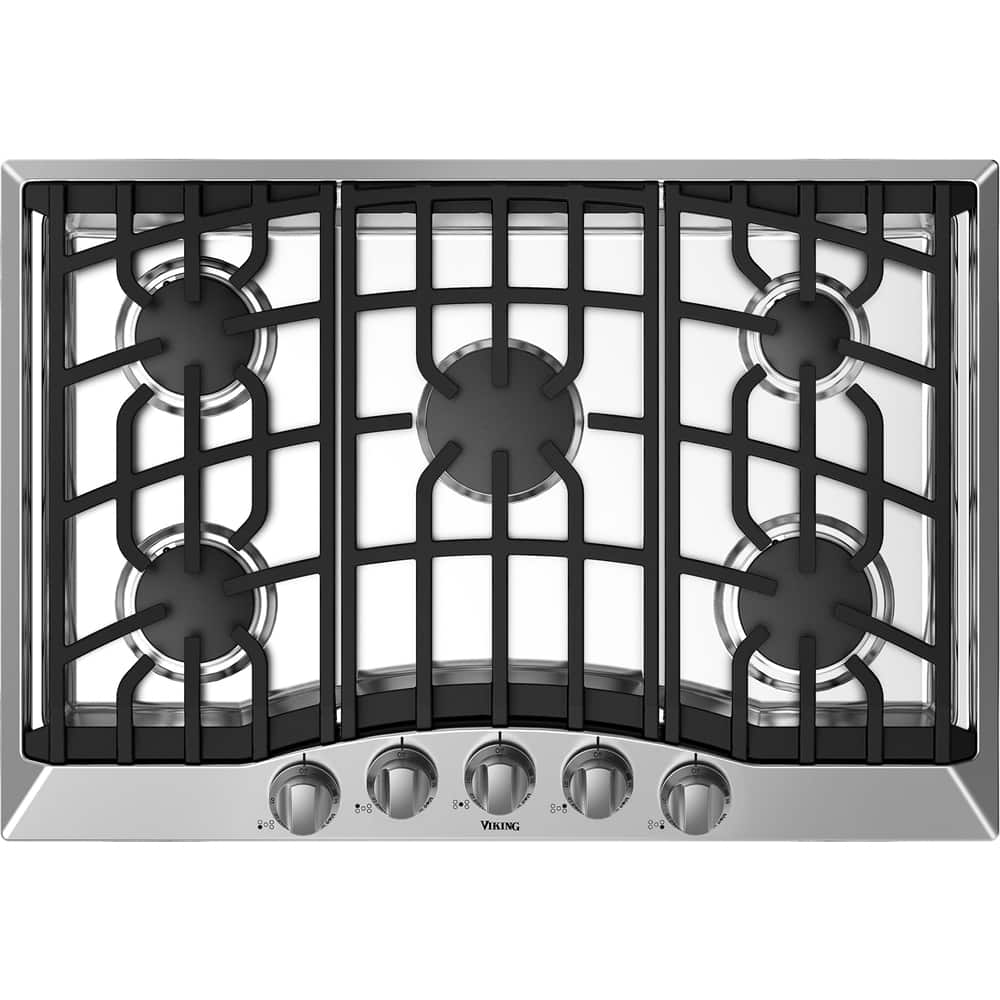 Viking - 36" Gas Cooktop - Stainless Steel product image