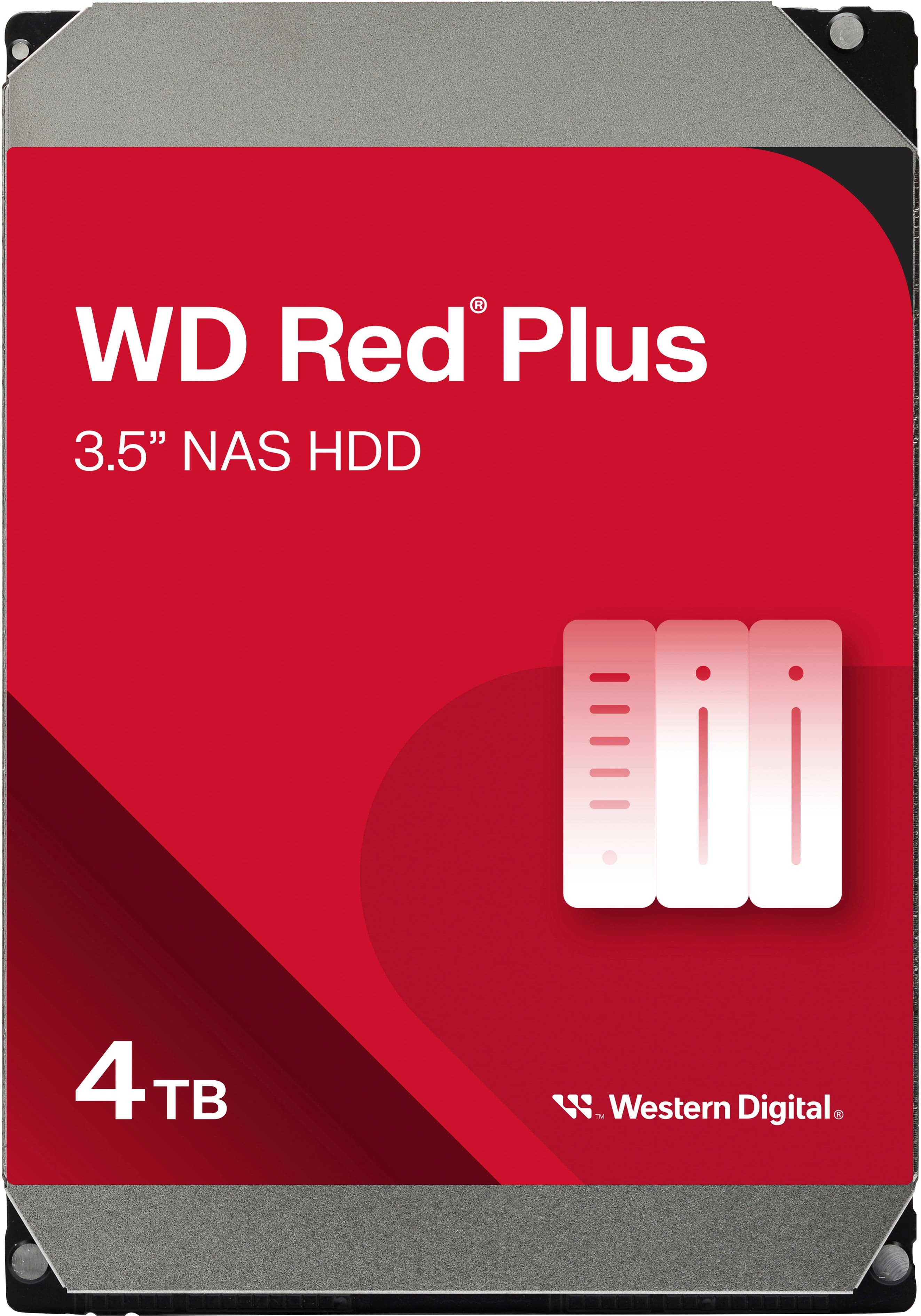 WD - Red Plus 4TB NAS Internal Hard Drive product image