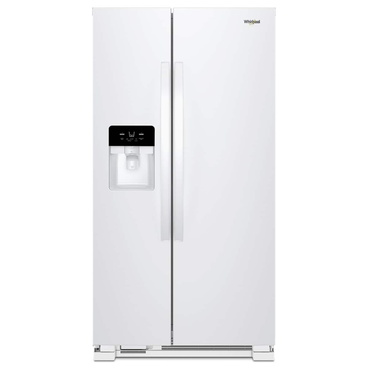 Whirlpool - 21 Cu. Ft. Side-by-Side Refrigerator with LED Interior Lighting - White product image