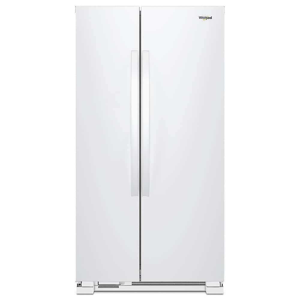Whirlpool - 25.1 Cu. Ft. Side-by-Side Refrigerator - White product image