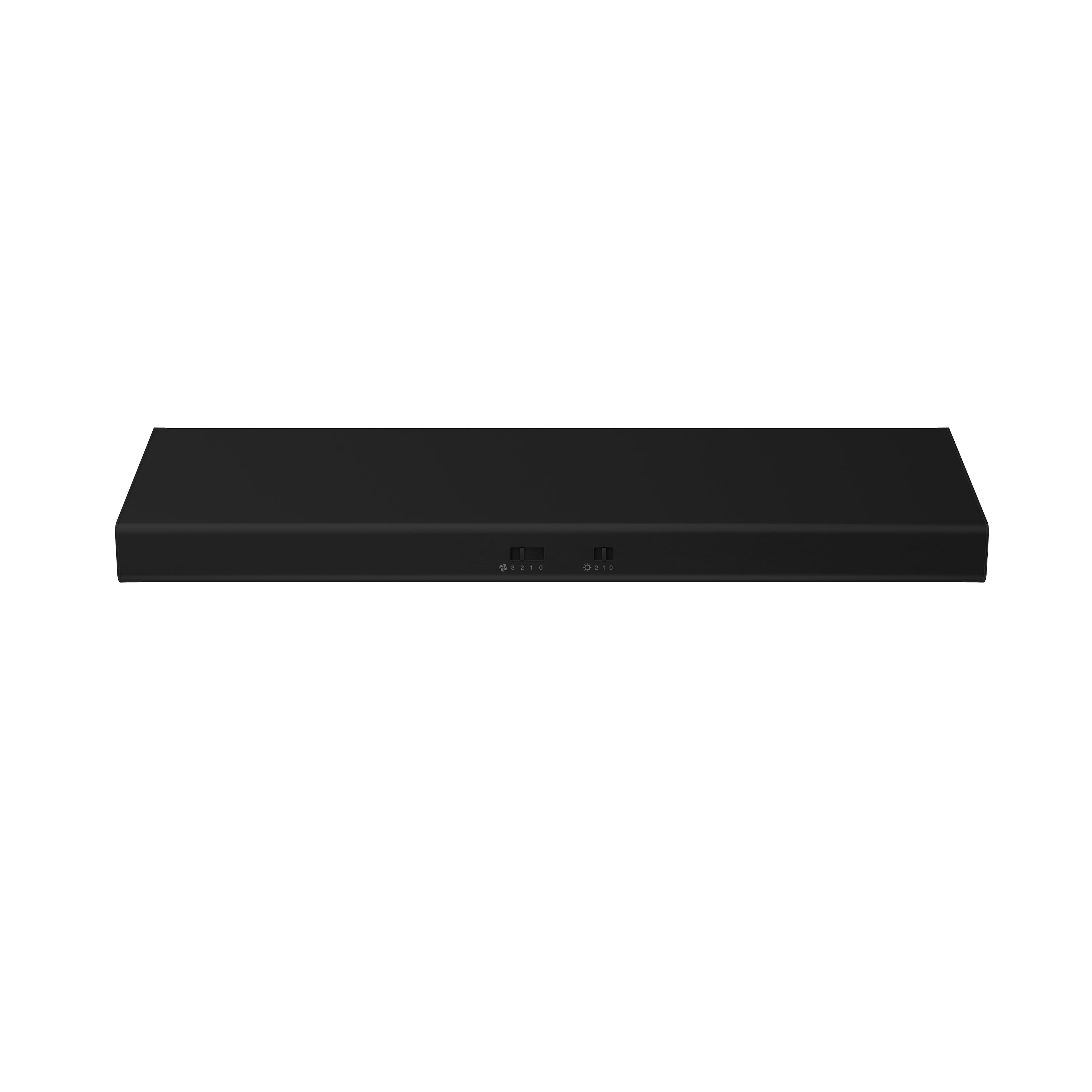 Zephyr - 36 inches - Externally Vented - Under cabinet Range Hood - Black product image